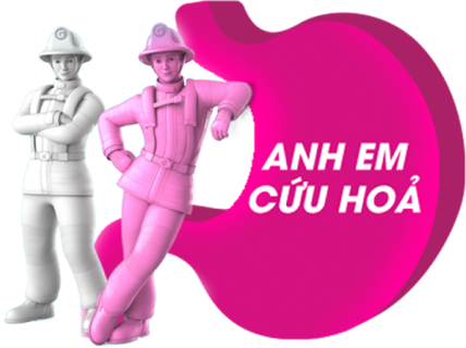 Tìm anh em cứu hỏa để làm dịu dạ dày